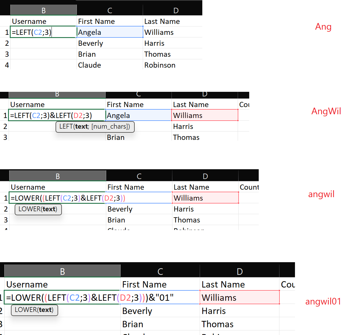 Creating sample data using Excel – Ville Gullstrands blogg