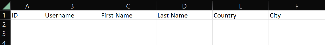 Creating sample data using Excel – Ville Gullstrands blogg